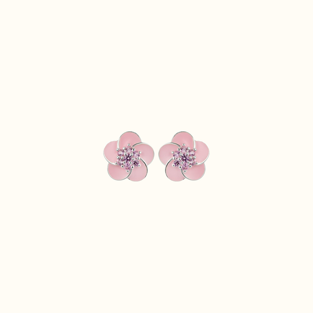 Серьги Bloomlet Pink