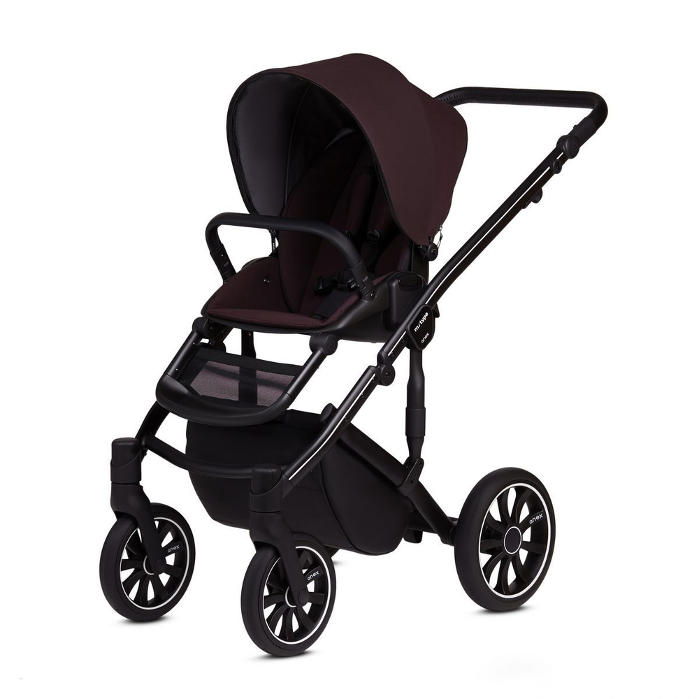 Детская Коляска ANEX m/type 3 в 1 (Бордовый/черный)