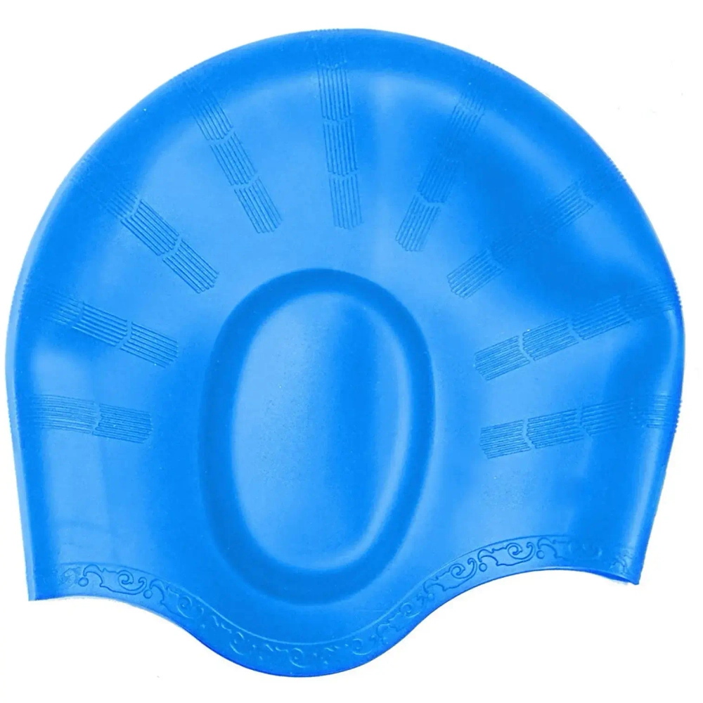 Шапочка для плавания силиконовая SCP06 (микс цветов)