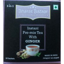 Чай растворимый с имбирем Bharat Bazaar Ginger 10 саше 2 шт