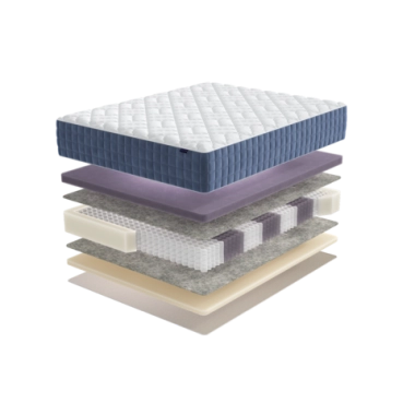 Матрас BuyLuxe, 26 см, средняя жесткость, независимые пружины