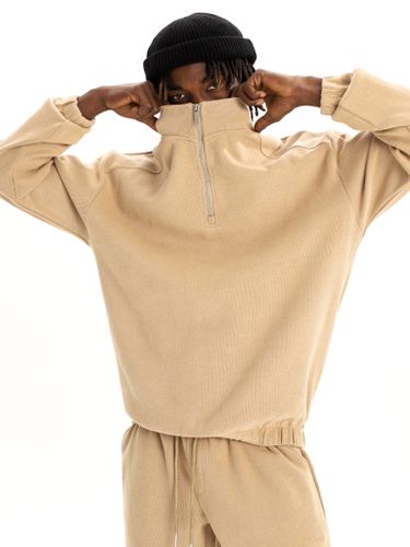 Джемпер с воротником на молнии мужской