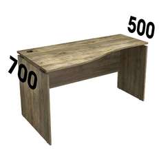 Стол криволинейный Континент Pro СК140(70)L  дуб самдал  1400х700/500х750