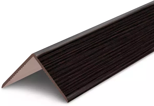 Угол 30х30мм 2,7м "Деконика" Венге темный