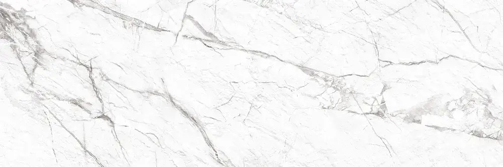 Настенная плитка ALMA Ceramica TWU12LRT07R Laurent 74x24.6 белая матовая рельефная под камень