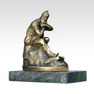 Скульптура "Ермак" (на камне)