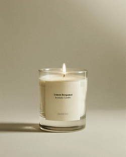 Zara Home - Ароматическая свеча lemon bergamot, 200 г