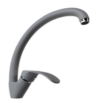 Смеситель для кухни 35к MIXLINE ML-GS02 (342) графит высок. излив
