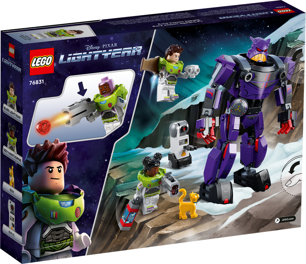 Конструктор Лего Дисней Базз Лайтер: Схватка Зурга 76831 | LEGO Disney Zurg Battle | игровой набор 261 деталь 7+