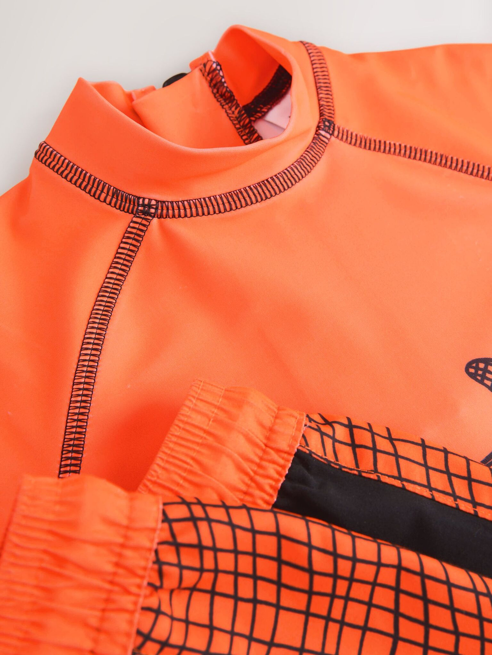 Костюм плавательный раздельный для мальчика Next E22-298, Оранжевый