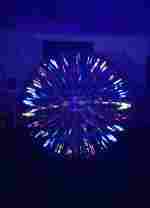 Светящийся зорб «Магический шар» ПВХ, без сидений, диаметр 2.2 м