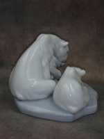 Статуэтка. Фарфор. Медведица с медвежатами. Lladro. Испания