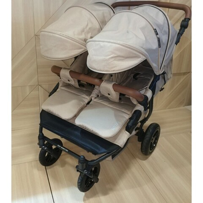 Прогулочная коляска для двойни Baby Monsters Easy Twin 3 в 1