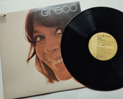 Винтажная виниловая пластинка LP Juliette Greco (Canada 1975)