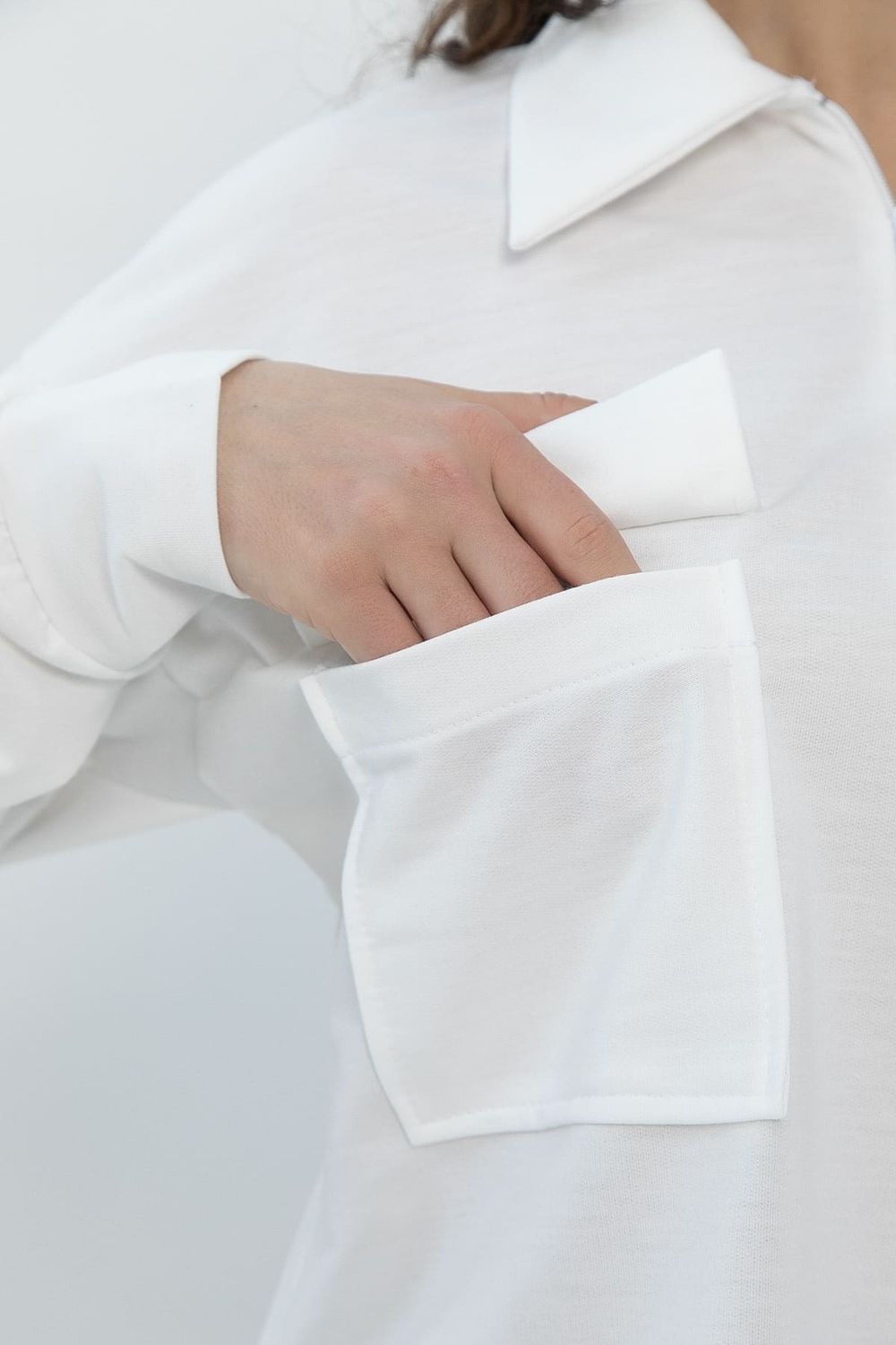 Поло рубашка Алькор (белая) Б13256-10М LT Collection