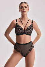 Трусики-стринги с завышенной линией талии Volare (Размер: 46) (Цвет: темно-синий)