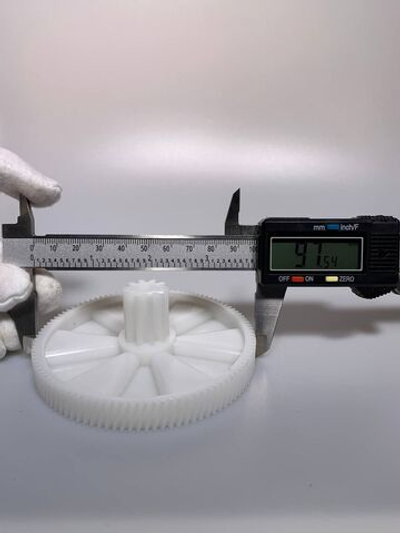 Шестерня мясорубки KENWOOD MGR002UN, KW650740 D97,4мм d19,8мм H33,5мм