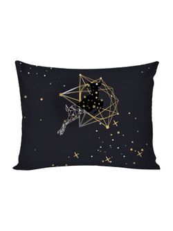 Постельное белье Полисатин Мечта "Звездный олень" 1,5-сп  Наволочка 50х70 см 1 шт Простынь на резинке 90x200 смПододеяльник 145x215 см