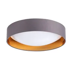 SLE201112-01 Светильник потолочный Серый, Золотистый/Белый LED 1*24W 4000K ORBIO