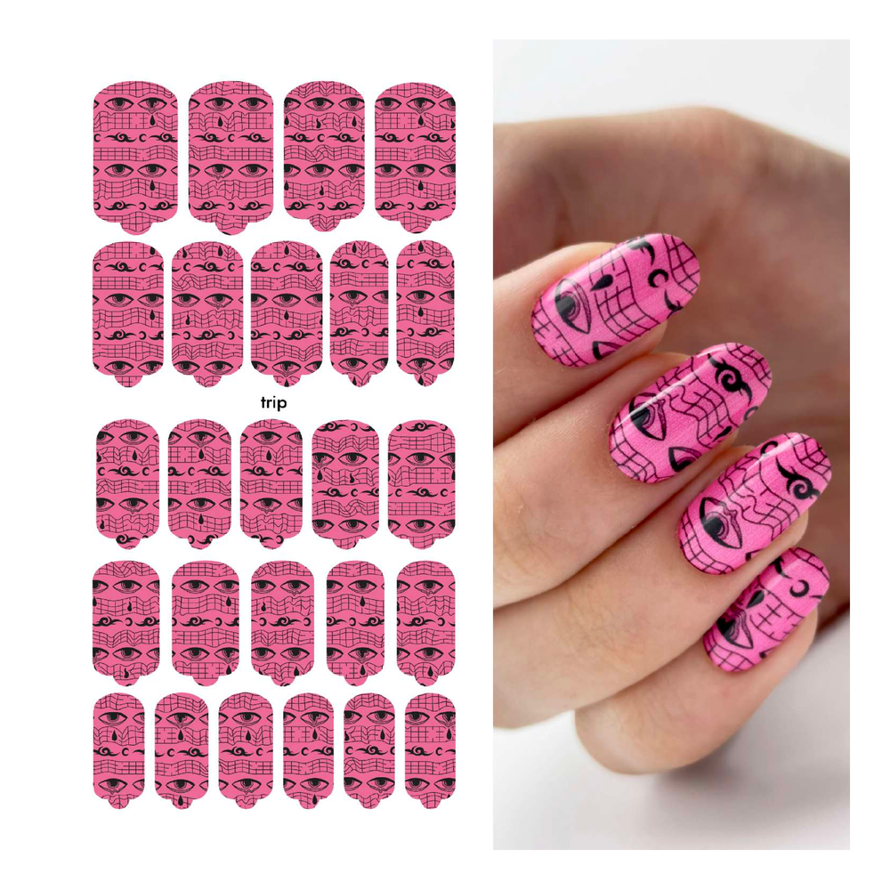 Пленки для маникюра Provocative Nails trip