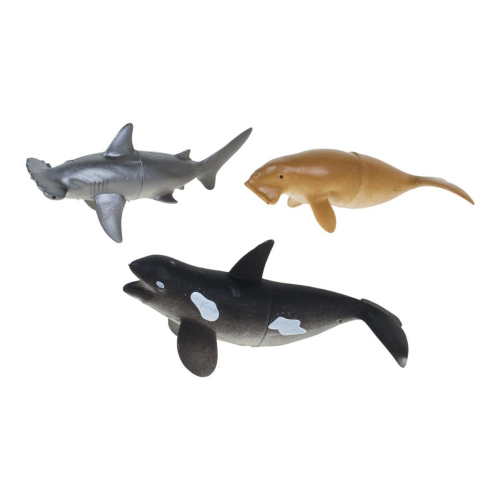 Набор рыб 12шт, пакет 555B-11