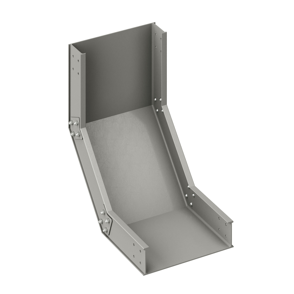 Угол вертикальный внутренний 90 градусов 100/80, стеклопластик