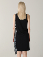 Платье Tartan Overlay