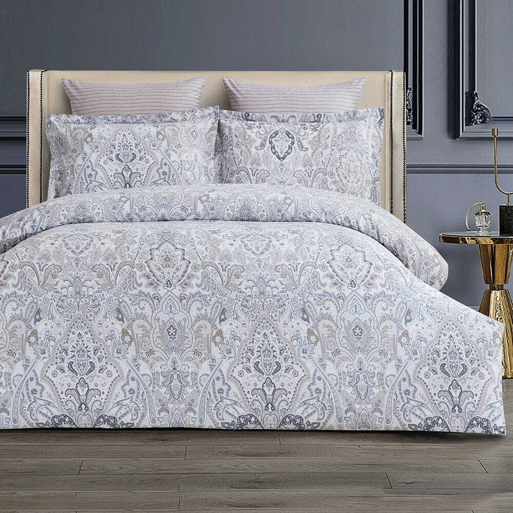 Постельное белье 2 спальное евро с покрывалом Arya home Alamode Neylan