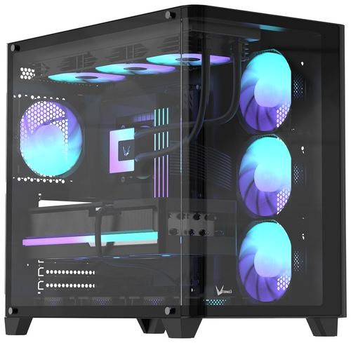 Корпус Formula V Crystal U2 Floe Black без Б/П черный