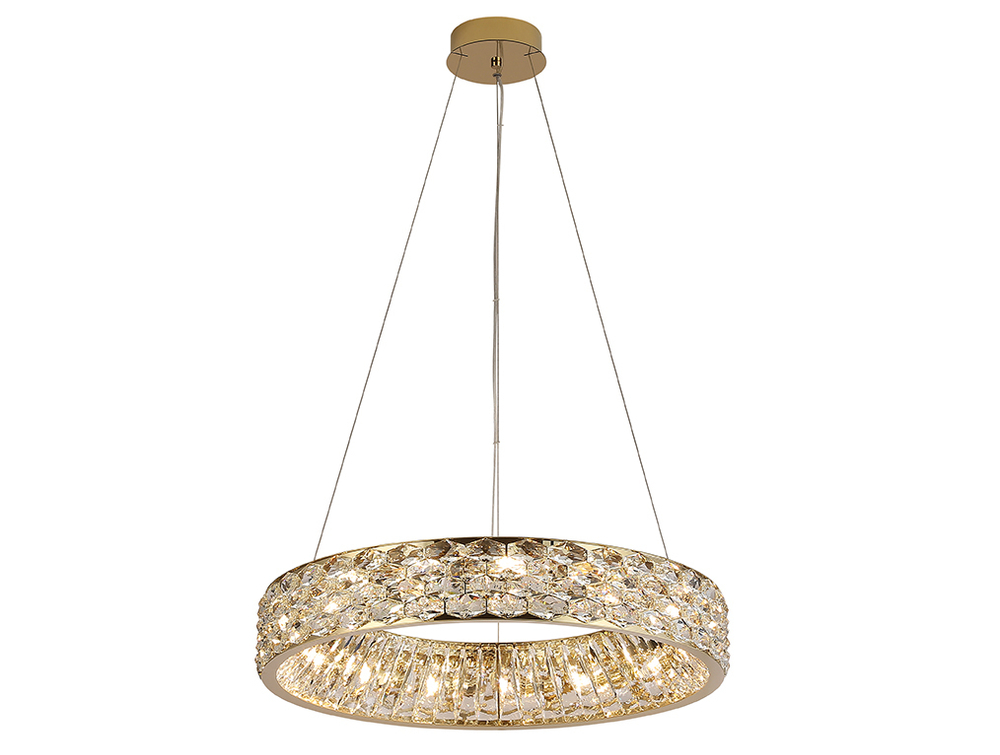 Подвесная люстра Newport TIFFANY 8532/60 C gold polished, М0070798