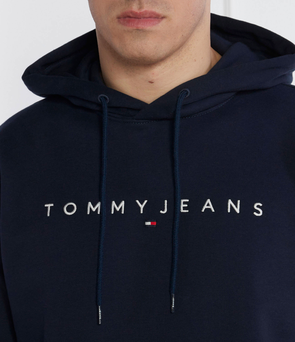 Худи LINEAR LOGO HOODIE EXT Tommy Jeans - темно-синий(DM0DM17985)