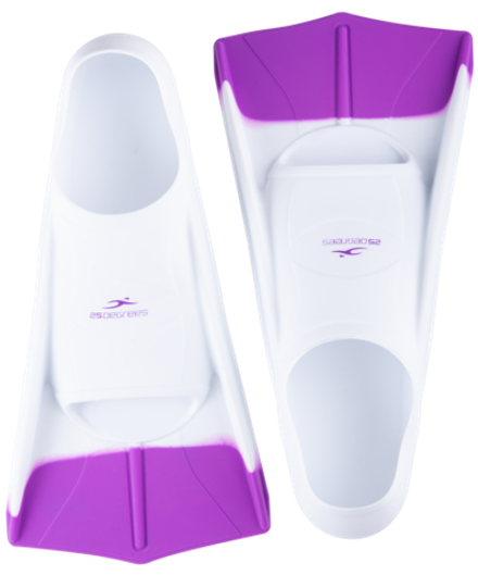 Ласты тренировочные Pooljet White/Purple, XL