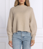 Хлопковый свитер sottavie HUGO - бежевый(50477079)