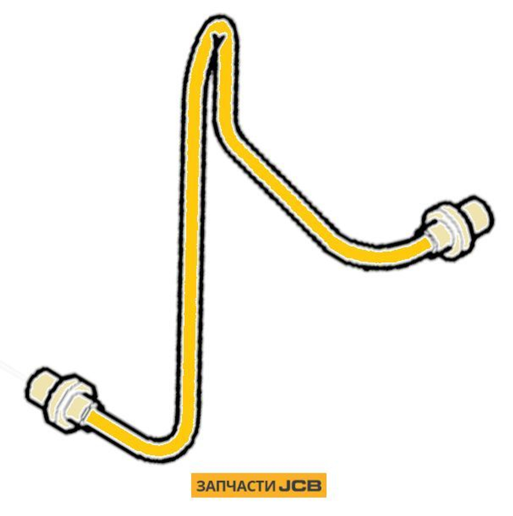 Топливная трубка JCB 02/801692