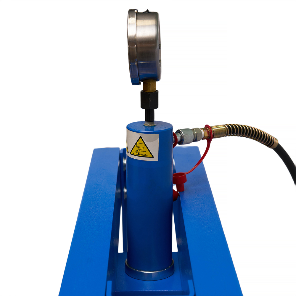 Пресс гидравлический 20 тонн, напольный, цвет синий RAL 5005 ROSSVIK