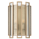 712622 Бра AGAVE 2х40W E14 ШАМПАНЬ/ПРОЗРАЧНЫЙ