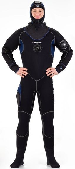 Гидрокостюм сухой Aqua Lung Blizzard Pro 2015 мужской 4 мм