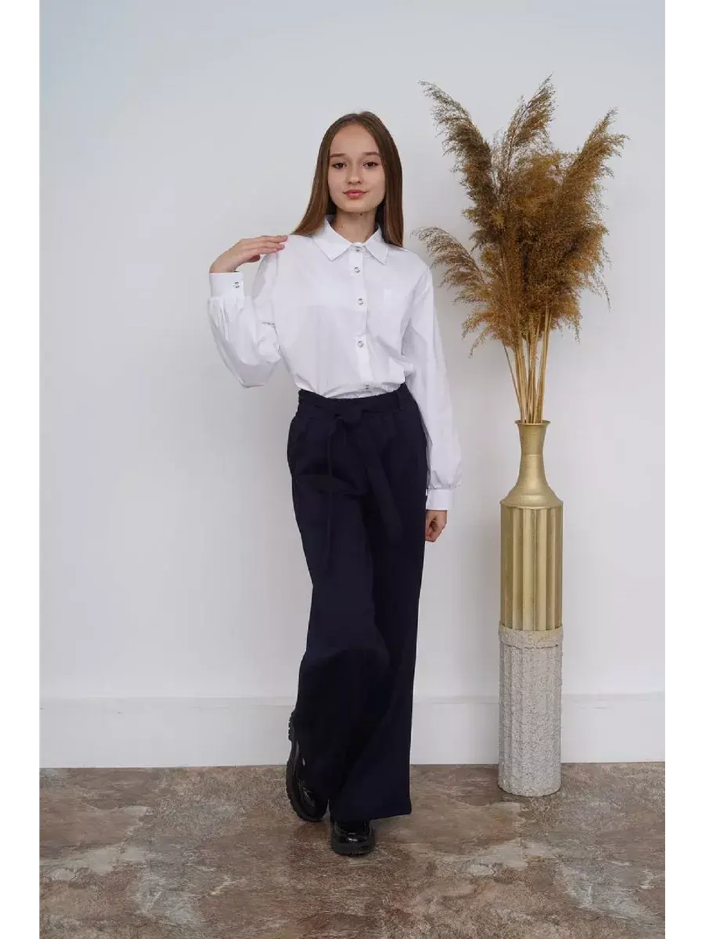 Брюки школьные для девочки