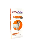 Бравекто таблетки от клещей и блох 4,5 -10 кг