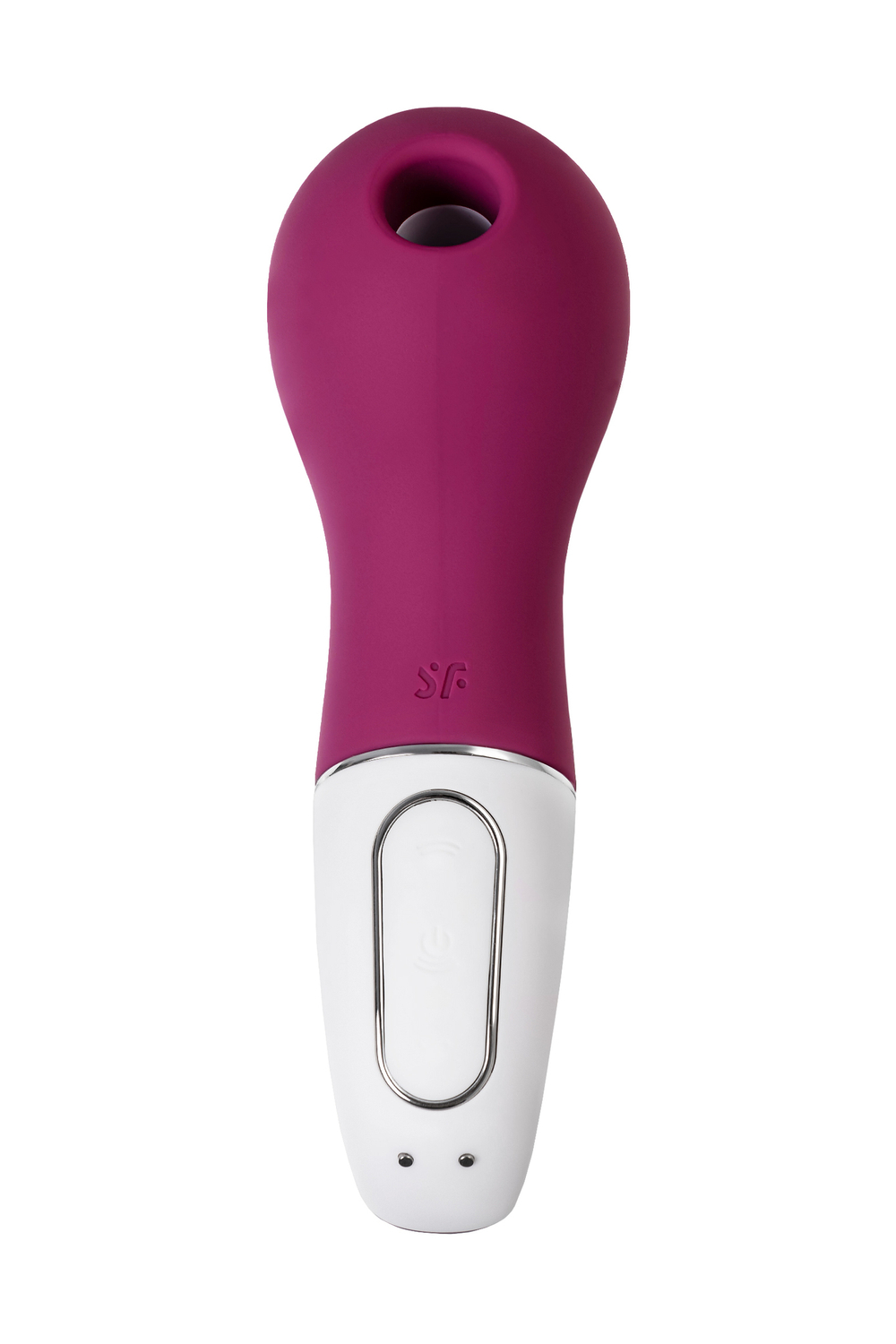 Вакуум-волновой стимулятор клитора с вибрацией Satisfyer Lucky Libra, силикон, бордовый, 15,7 см