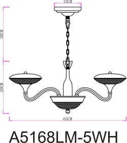 Подвесная люстра Arte Lamp BERN