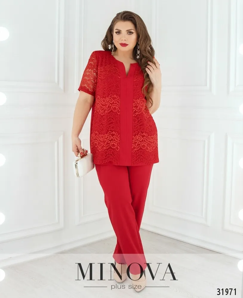 Костюм 353-красный Minova