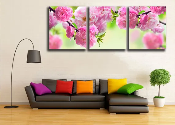 Модульная картина "Весенний цвет"