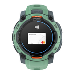 Спортивные часы Garmin Instinct 3, 45 мм, AMOLED, силиконовый ремешок цвета «южные тропики» Безель цвета «южные тропики», AMOLED-дисплей. Ремешок с классической застёжкой — на запястье обхватом 137–204 мм