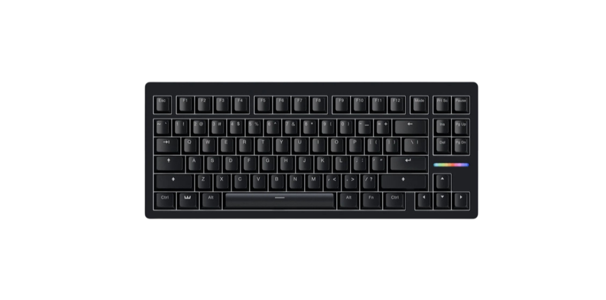 キーボード Wooting 80HE Zinc Alloy Wooting 80 HE Zinc Alloy Black купить с доставкой | Geekboards