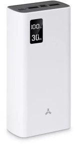 Аккумулятор Accesstyle Bison 30000 mAh, белый