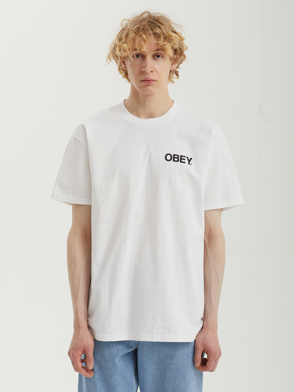 Мужская Футболка Obey Doberman