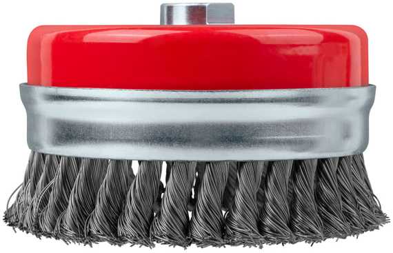 Корщетка-чашка Профи с бандажом для УШМ, 125 мм, М14 FIT IT 39512