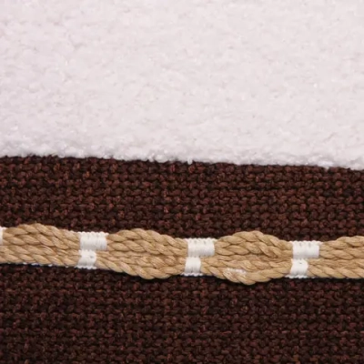 Чехол для декоративной подушки «DEFA», 43*43 см, цвет тёмный шоколад