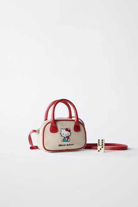 ZARA МИНИ-СУМКА HELLO KITTY © SANRIO, КРАСНЫЙ